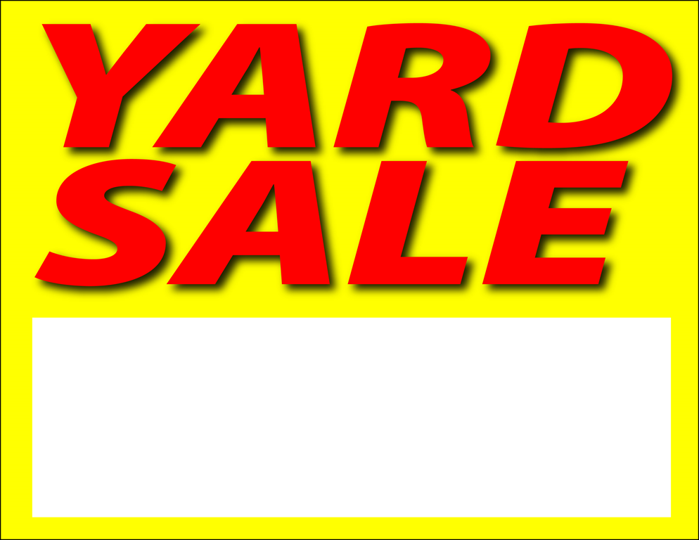 clip art yard sale free - photo #10