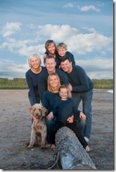 1 - family in t shirts